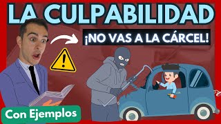 😱 La CULPABILIDAD en la teoría del delito RESUMEN con EJEMPLOS Descúbrelo en solo 10 minutos [upl. by Newnorb]