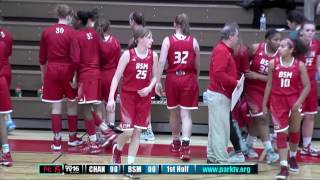 Chanhassen vs Benilde  St Margarets Girls Basketball 2217 [upl. by Revert]