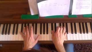 Envole Moi JJ Goldman Accords Piano Tutorial en Fm pour la voix NEW WAVE Piano [upl. by Yevol]