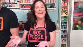 Make it with Mod Podge  20 Mod Podge Candle Ideas for the Holidays [upl. by Lelith]