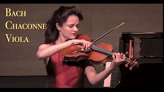 Bach Chaconne VIOLA transcription  Cristina Cordero [upl. by Heidie]