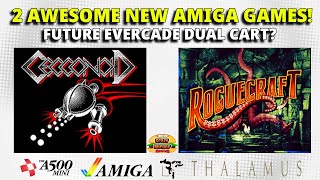 2 Awesome NEW Amiga Games  Roguecraft amp Cecconoid From Thalamus Digital Future Evercade Dual Cart [upl. by Primaveria823]