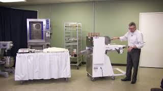 Deluxe Bread and Roll Moulder Model 860L Equipment Demo [upl. by Aicul792]