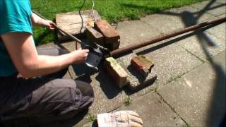 Bending a copper tubing into a spiral  051 [upl. by Ludvig]