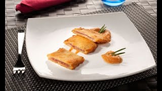 San Jacobos de melón y jamón con salsa romesco  Bruno Oteiza [upl. by Carla]