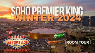 New York New York Las Vegas Hotel amp Casino Soho Premier King 2863 Room Tour 3rd December 2024 [upl. by Torp]