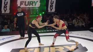 Fury Pro Grappling 6 Gillian Robertson vs Rose Namajunas [upl. by Htirehc]