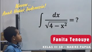 AHI  Fanita Tenouye  Menghitung Integral dengan substitusi Trigonometri [upl. by Susanna]