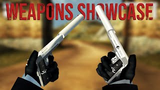 Hitman 2 Silent Assassin  All Weapons Showcase [upl. by Aenea]