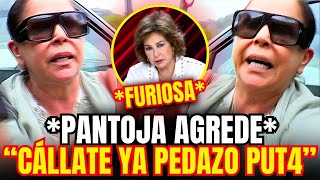 💥IMPACTANTE VIDEO ¡ISABEL PANTOJA AGREDE y PEGA a REPORTERA y ANA ROSA QUINTANA EXPLOTA FURIOSA [upl. by Honniball]