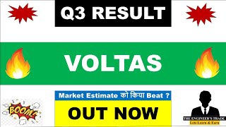 Voltas Q3 Results 2024  Voltas Result Today  Voltas share news today  voltas share result [upl. by Auqkinahs633]