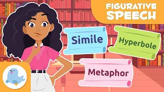 FIGURATIVE SPEECH for KIDS 🧾 Similes Metaphors and Hyperboles ✏️ Literature for Kids ✍️ Episode 1 [upl. by Cinom]