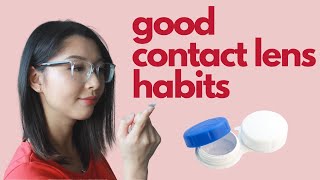 Contact lens habits you NEED to have  Optometrist Explains [upl. by Letsyrk]