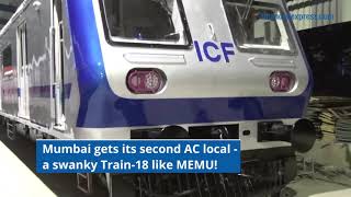 Integral Coach Factory ICF  New Generation Airconditioned EMU [upl. by Formenti]