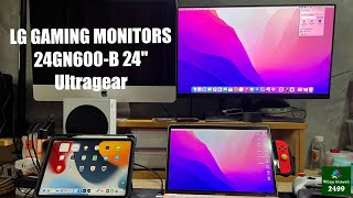 รีวิว จอ LG GAMING MONITORS 24GN600B 24quot Ultragear [upl. by Liatris655]