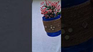 Beautiful planter diwali special craft garden decor short trending viral [upl. by Ettenrahs318]