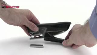 Swingline Premium Hand Stapler Demo  SWI29950 [upl. by Omissam943]