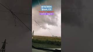 Vorticity into the vertical severeweather stormchaser colorado twisters tornadoes supercell [upl. by Thier891]