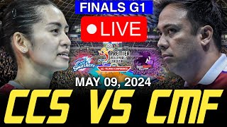 CREAMLINE VS CHOCO MUCHO 🔴LIVE FINALS GAME 1  MAY 09 2024  PVL ALL FILIPINO CONFERENCE 2024 [upl. by Llewxam]