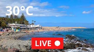 🔴🌡️LIVE Gran Canaria Maspalomas June 26 2024 Weather Wetter [upl. by Ardnusal]