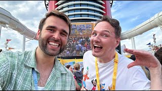 Disney Cruise Line Vlog  Day 1  British Isles Embarkation  Dream  September 2023  Adam Hattan [upl. by Anuahsat]