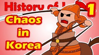 Chaos in Korea Part 1  History of Japan 20 [upl. by Bokaj58]