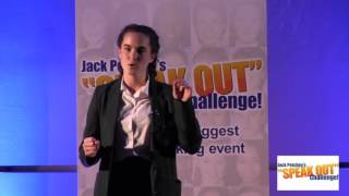 Mia Hesdon RunnerUp Jack Petchey’s “Speak Out” Challenge Sutton Regional Final 201516 [upl. by Iborian]