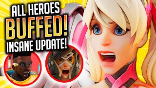 ALL HEROES BUFFED  INSANE Overwatch PATCH Creator Experimental Patch [upl. by Atirma]