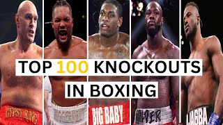 Top 100 Heavyweight Knockouts [upl. by Valry]