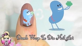 Dumb Ways To Die Nail Art Tutorial  Violet LeBeaux [upl. by Vitia388]