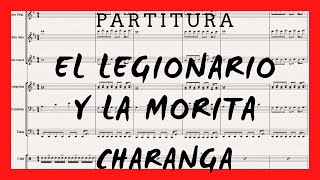 CHARANGA  El Legionario y la Morita  Partitura [upl. by Korrie]