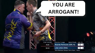 Luke Littler vs Ricardo Pietreczko Incident EXPLAINED darts [upl. by Baerl]