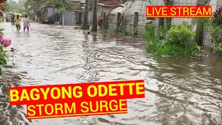 BAGYONG ODETTE  Situation in Abuyog LEYTE  STORM SURGE [upl. by Annagroeg209]