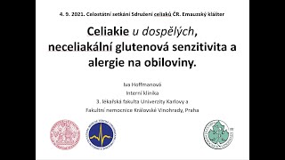 Celiakie u dospělých  doc MUDr Iva Hoffmanová PhD [upl. by Stoddard882]