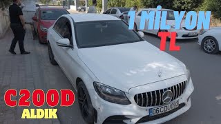 ANTALYAdan 1 MİLYONA HATASIZ MERCEDES C200D ALDIK [upl. by Nydia621]