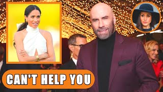 Furious Meghan Left STRANDED As Scientologist John Travolta SHUT THE DOOR On Aiding Her New Venture [upl. by Animrelliug]