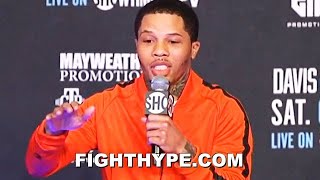 GERVONTA DAVIS GIVES LEO SANTA CRUZ quotBADDEST MANquot WARNING REMINDS quotDONT HAVE TO BE A KNOCKOUTquot [upl. by Romona]