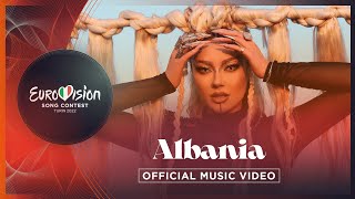 Ronela Hajati  Sekret  Albania 🇦🇱  Official Music Video  Eurovision 2022 [upl. by Lipp445]