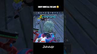 Enemy uninstall the game uninstall shorts viral shortsfeed motivation gaming viralshort [upl. by Adrea]