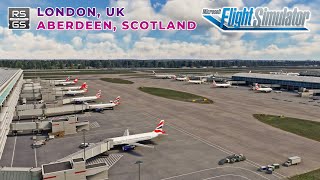 👨‍✈️ SHT 18A  ​🛫 EGLL ✈ EGPD🛬  Airbus A319  MSFS2020 rsgs RSGamingSimulation [upl. by Ahsikad]