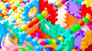 Inside the mystery house Can I proceed without hesitation Marble Run ☆ Race ASMR [upl. by Intyrb717]