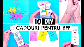 10 DIY CADOURI PENTRU CEA MAI BUNA PRIETENA  Idei Creative si Simple [upl. by Retepnhoj]