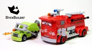 Lego Cars 9484 Reds Water Rescue Build amp Review [upl. by Lanta]