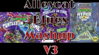 TMNT 4 Alleycat Blues Mashup V3 ArcadeSnesSega [upl. by Alarice968]