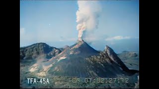 1944  Eruption Of Mount Vesuvius Colorized [upl. by Yrral]