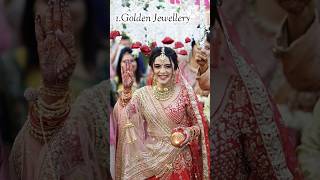 Jewellery Combination With Red Bridal Lehenga bridaljewellery redlehenga bridallehenga bride [upl. by Shulem]