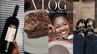 VLOG GROCERY SHOPPING  NEW SHOES  MAKING DESSERTS 🍨 [upl. by Ymas]