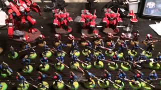 1000 points Tau Empire Army List [upl. by Wyatt]