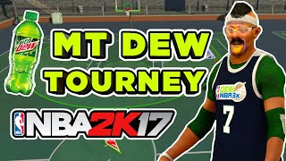 I WON THE MOUNTAIN DEW TOURNAMENT in NBA 2K17 2250 DAYS LATER [upl. by Meesan]