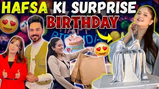 Hafsa Ki Surprise Birthday  Mj Ahsan Ki Bday  Aur Abraaj Ka Echo  Zaraib Vlogs [upl. by Hannie]